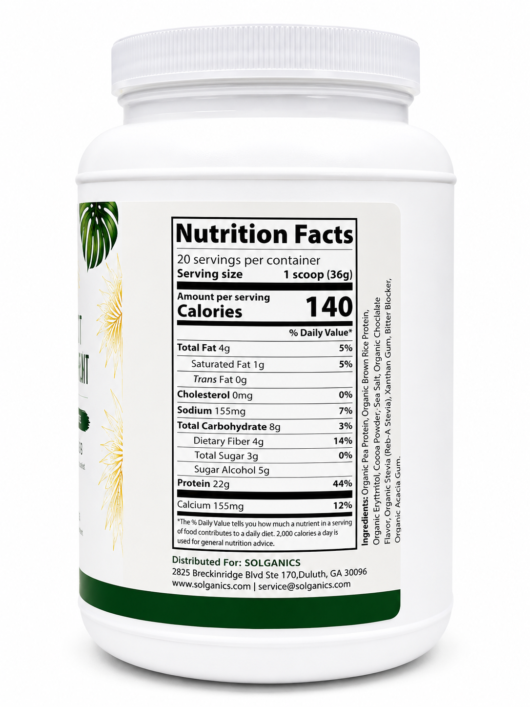 Solplant Power Protein (Vanilla Cloud)