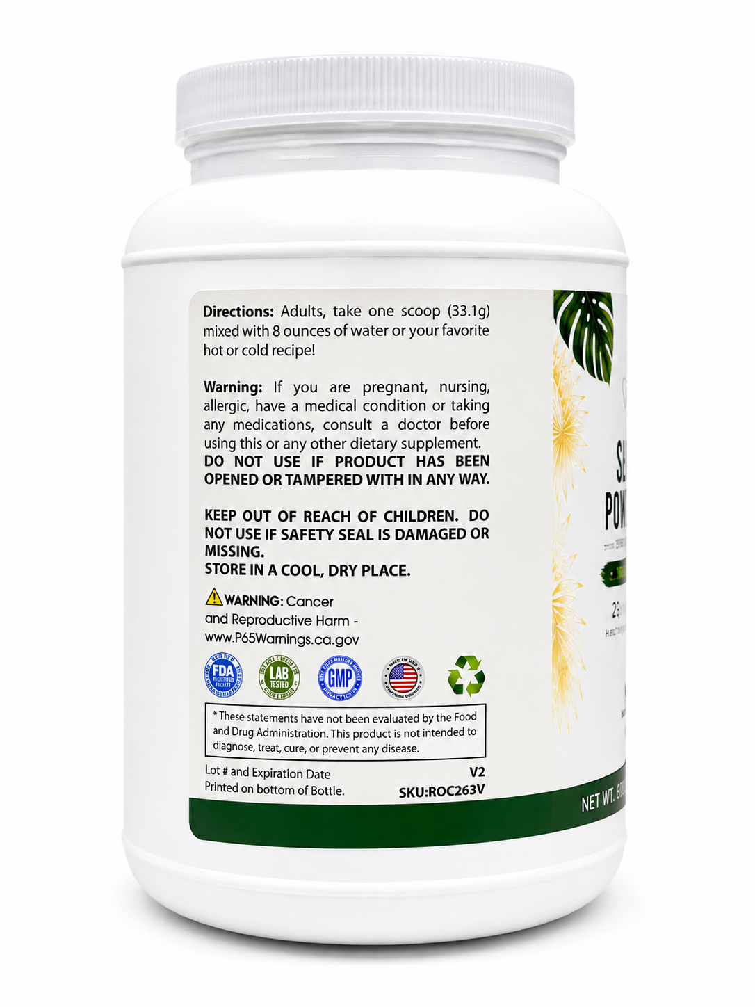 Solplant Power Protein (Vanilla Cloud)